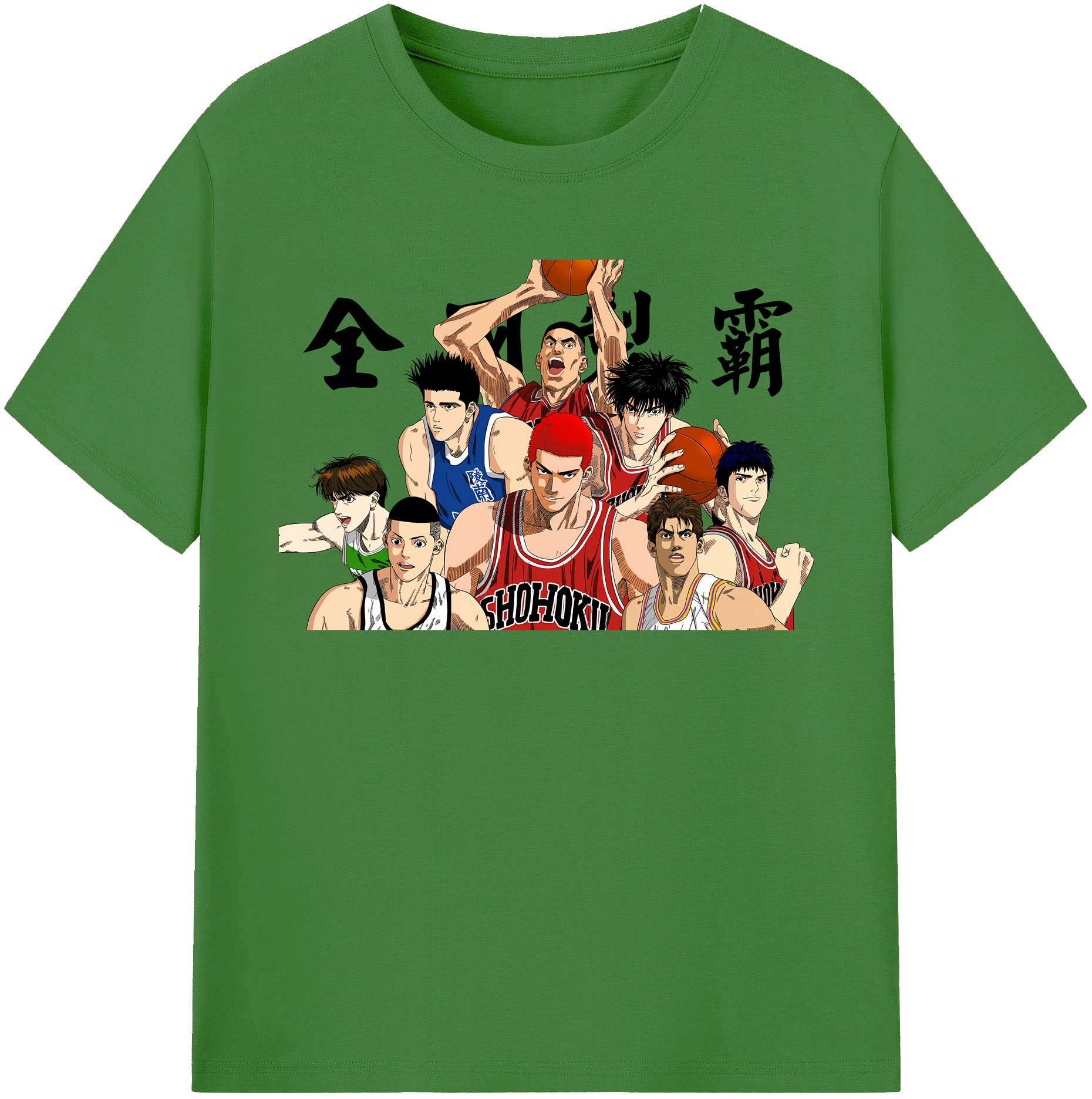 （画像用） SLAM DUNK／スラムダンク レディースカジュアルプリントTシャツ（綿100％）